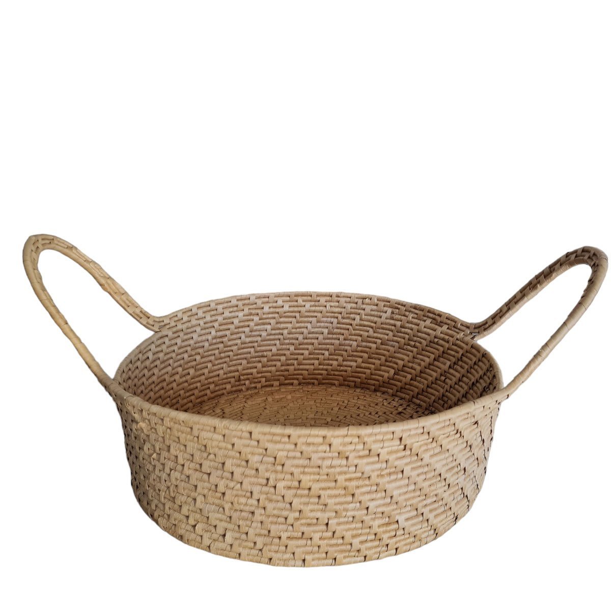 Bandeja Redonda Alças Longas Fruteira 15 x 40cm