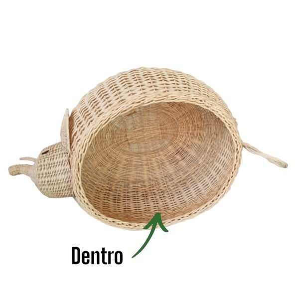 Cesto Elefante De Cipó Decoração Casa E Quarto De Bebê G - Image 5
