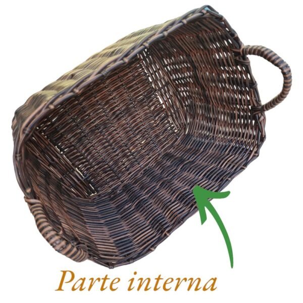 Cesta Organizadora Retangular Fibra Sintética Pode Molhar - Image 6