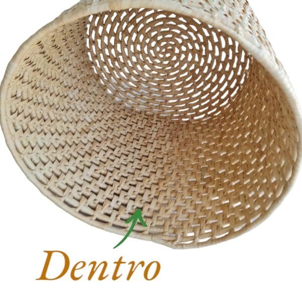 Cesto Organizador de Palha Carnaúba Decoração 30 x 30cm - Image 4