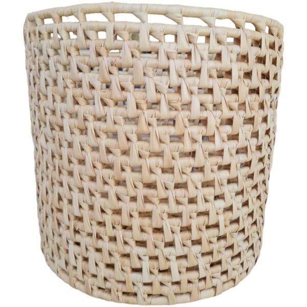 Cesto Organizador de Palha Carnaúba Decoração 30 x 30cm - Image 6