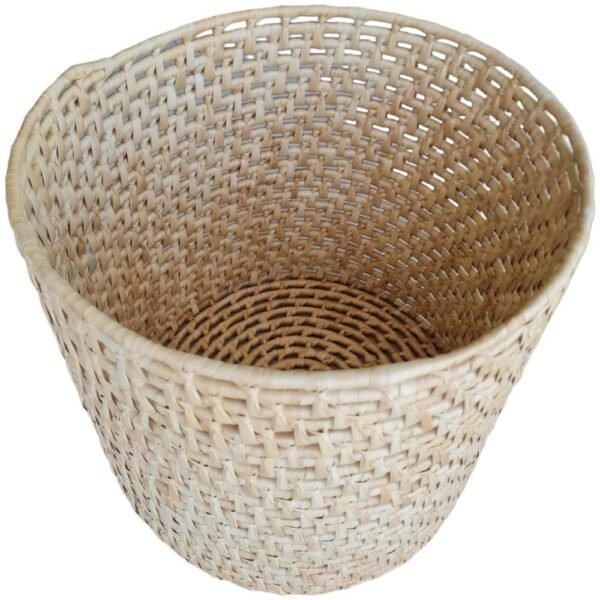 Cesto Organizador de Palha Carnaúba Decoração 30 x 30cm - Image 3