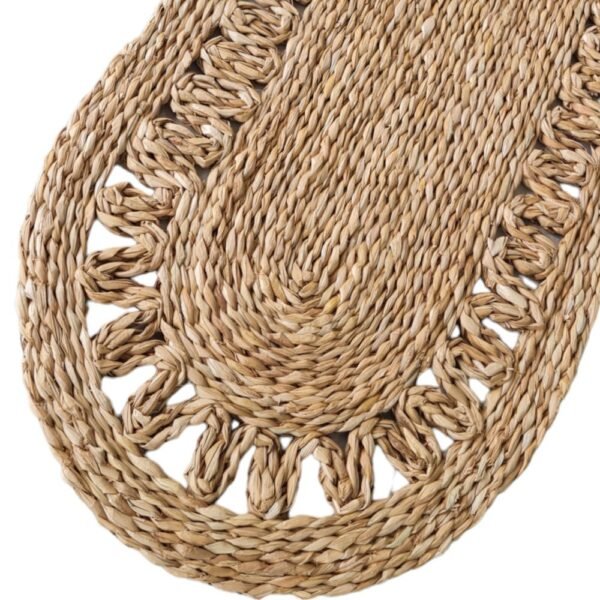 Passadeira de Palha de Taboa 150 x 50cm Oval - Image 3
