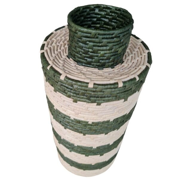 Vaso De Palha Para Arranjos Estilo Boho Decoração Orgânica - Image 8